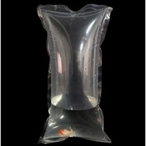 구피 열대어 치어 운송 비닐팩 이동 포장(10매) 물고기 키우기, 4피쉬비닐20X35cm10p