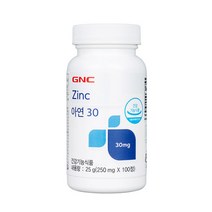 GNC 아연 30(100정), 100정