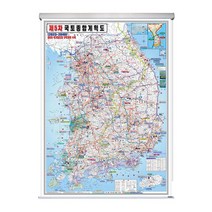 [지도코리아] 제5차 국토종합계획 110*150cm (고급천) 롤스크린 중형 - 최신판 5차 국토 종합 개발계획도 개발 개발도 계획 계획도 우리나라 대한민국 한국 전국 지도 전도