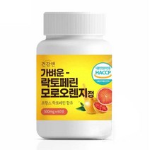 건강앤 가벼운 락토페린 모로오렌지 60정 건강관리, 상세페이지 참조, 상세페이지 참조, 상세페이지 참조