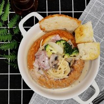 베이컨 크림 빠네파스타 3인분