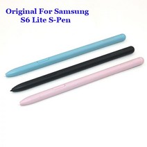 갤럭시 S 펜 오리지널 S6 라이트 탭 S6lite P610 P615 T860 T865 스타일러스 터치 스크린 민감한 교체 연필 및 로고, 01.중국, 01.푸른