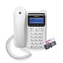 모토로라 CT511RA 유선 전화기 녹음 16GB SD카드 증정