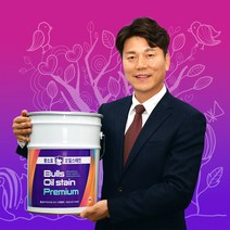 황소표 오일스테인 프리미엄 20리터, HP-007(레드우드)