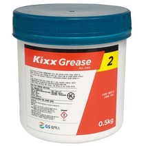 킥스그리스2 0.5kg 골든펄/구리스/베어링/윤활유/오일 _ 2023137EA, 본상품선택