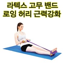 라텍스튜브 노젓기운동 당기기운동 스트레칭튜브 복근운동