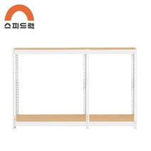 맞춤선반 대형선반 앵글 1500 x 600 x 1350 2단, A형 900+600, 화이트