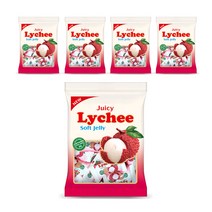 쥬시리치젤리 100g X 5봉지/망고스틴젤리/제리/과일젤리, 5