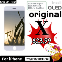 휴대폰 호환 액정수리 LCD교체 hard ed lcd for iphone x 11 12 pro xr xs max original display factory price for, 11 프로 맥스 오리지널