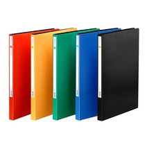 문화 A4 PP 스프링화일 좌철 청색 F401-7, 단품, 1개