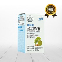 애터미 징코앤낫토 500mg x 60정, 없음