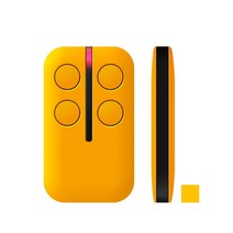리모콘 스마트키 280mhz-868mhz 다중 주파수 차고 문 원격 제어 복사기 복사 복제 원격 차고 문 오프너 가변 코드 명령, 노란색