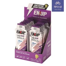 엔업 파워젤 팔라티노스 청포도 14포 1박스 자전거 등산 마라톤 에너지젤, 복숭아 14포