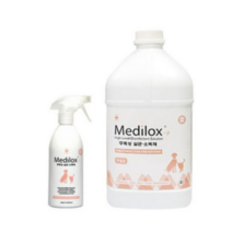 메디록스 메디록스P 펫 4L+500ml 세트 무독성 고수준 살균소독제, 8세트