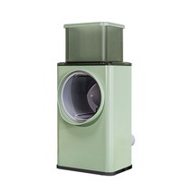 가정용 야채 슬라이서 수동 핸드 블랜더, 1개, 그린