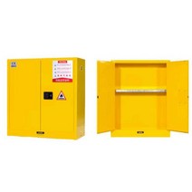 시약장 보관함 내화 유해 물질 방폭 폐기물 캐비넷, 30갤런 블루
