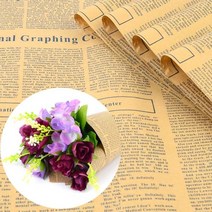 앤틱 영자신문 꽃다발포장지 10p 감성촬영소품신문지 타임즈 빈티지 미국 영문 뉴욕타임스