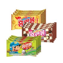해태 홈런볼 4번들 2개+2개 바나나스플릿초코커스타드, 바나나스플릿 4번들 2개☆B30#02_바나나스플릿 4번