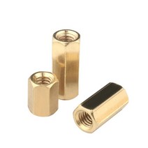 M2 50개 황동 스페이서 육각 지지대 너트 스탠드 오프 스텐드 스패이서 PCB 고정 볼트, M2 (50개), 12mm