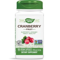 네이쳐스웨이 크랜베리 프루트 465mg 베지테리안 캡슐, 100개입, 1개, 100정