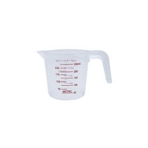 플라스틱 투명 측정 컵 주전자 250/500/1000ml 주둥이 표면 부어 주방 용품 케이킹 베이킹 도구 액세서리, 250ml