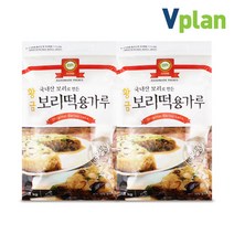 브이플랜 보리 빵 떡용 가루 무설탕 6kg 통밀가루 베이킹 파우더 재료, 2팩