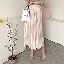 아이슈즈실키 주름 스커트 1071928