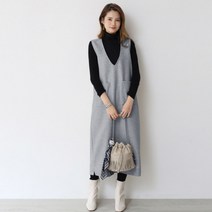 로즈랩 민소매 롱원피스