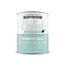 러스트올룸 초크드 울트라 매트 페인트 뛰어난 접착력과 커버력으로 극무광 마감을 제공하는 빈티지 가구 장식용 페인트, LAKE BLUE