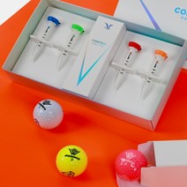 엑스넬스 컨트롤 골프티 4P + 다이아윙스 X시리즈 슬리브 패키지세트, X2_화이트