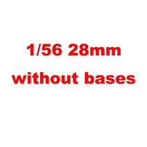 1/56 1/72 2 차 세계 대전 병사 도색되지 않은 수지 모델 피규어 Wargames 보드 게임용 키트, 01 28mm no bases