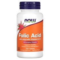 나우푸드엽산 남자 임신준비 임신전 난임 Now Foods 엽산 800mcg 250정 8개월분