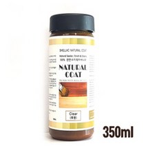 (주)나무가 100%친환경 바니쉬 색상 코팅제 내츄럴코트 350ml, 황토색