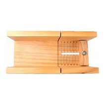 비누만들기 키트 실용적인 날카로운 비누 커터 나무 상자 직선 대패, 한개옵션0