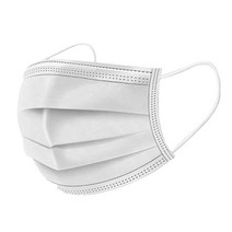 일회용 3층 구조 마스크 화이트, 1개, 100매입