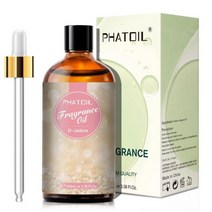 PHATOIL 블랙 오퓸 향수 에센셜 오일 화이트 머스크 신선한 리넨 허니서클 캔들 비누 립 밤 만들기 100ml, [01] 100ml, [16] D Jadore