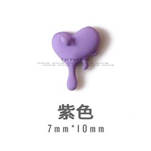 네일파츠 네일스톤레트로 합금 러브 네일 참 스프레이 페인트 매트 장식 라인석 3D 악세사리 매니큐어 2, 11 20pcs