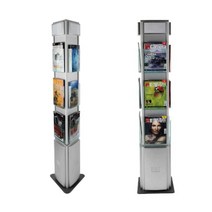 리플렛 거치대 홍보물 선반 신문 책 진열대 카다로그, Z4