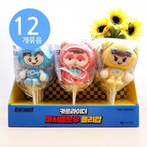 카트라이더 마시멜로우 롤리팝 42g x12개