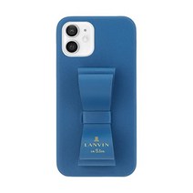 LANVIN en Bleu 랑방 블루 iPhone 12 mini 아이폰 12 미니 케이스 정규품 스탠드 링 첨부 리본