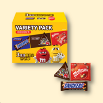 엠앤엠즈 초콜릿 펀사이즈 버라이어티팩 819g, 엠앤엠즈 펀사이즈 버라이어티팩 819g, 1개