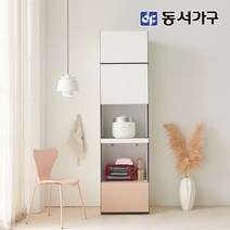 동서가구 소프 엔츠 비스포크 빌트인 인테리어 600 주방멀티렌지대 일반수납장 DNA112, 크림 올리브