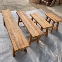 빈티지 원목 벤치 실내용 원예용 마당 꾸미기 긴 의자, 80x26x45(cm)