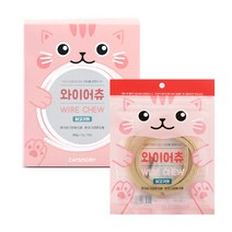 캣츠모리 와이어츄 닭고기맛 1BOX (15g x7ea) 고양이영양간식 덴탈껌, 단품