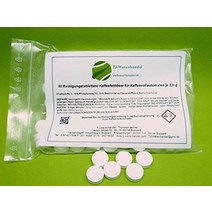 독일 커피머신 세정제 전자동 커피 머신 용 클리닝 태블릿 80 개 à 2g Ø15mm 예 : AEG Bosch Jura Siemens Saeco 클리너 클리닝 탭 커피 머신에 적