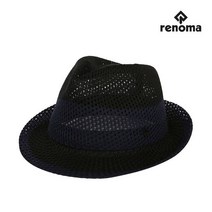 레노마골프 남성 페도라 모자 RMACJ2813-199, BLACK