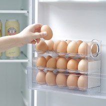 유통기한표시 30구 3단계란보관 에그트레이 계란보관함