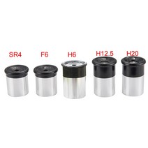 고성능 고배율 망원경 미니 쌍안경0.965 인치 망원경 접안 렌즈 SR4/F12/H6/H12.5/H20mm 필터 스레드 천체, 0.965inch H6mm, CN
