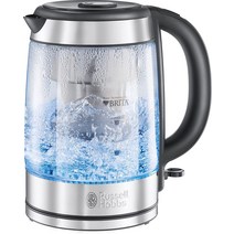 러셀홉스 Russell Hobbs LED 조명 글라스 정수 필터 전기 포트