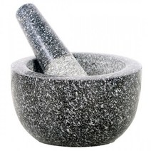 HLO254409흑진주 자연석 빗금돌절구(특대), 1ea